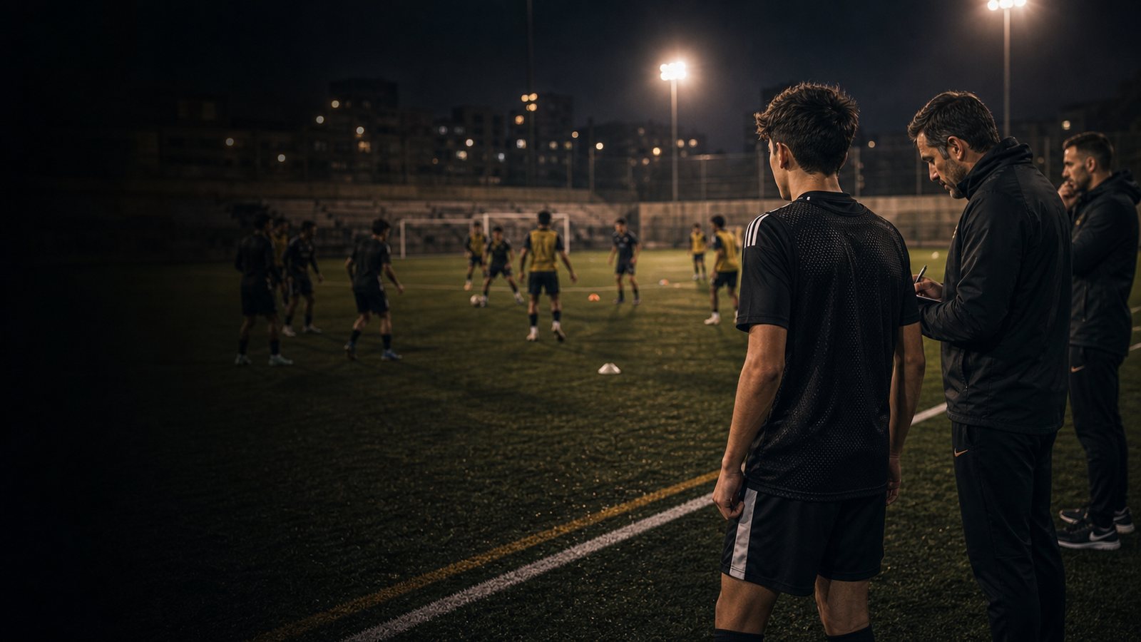 Familia preparandose para pruebas de futbol en Barcelona y realidad de La Masia
