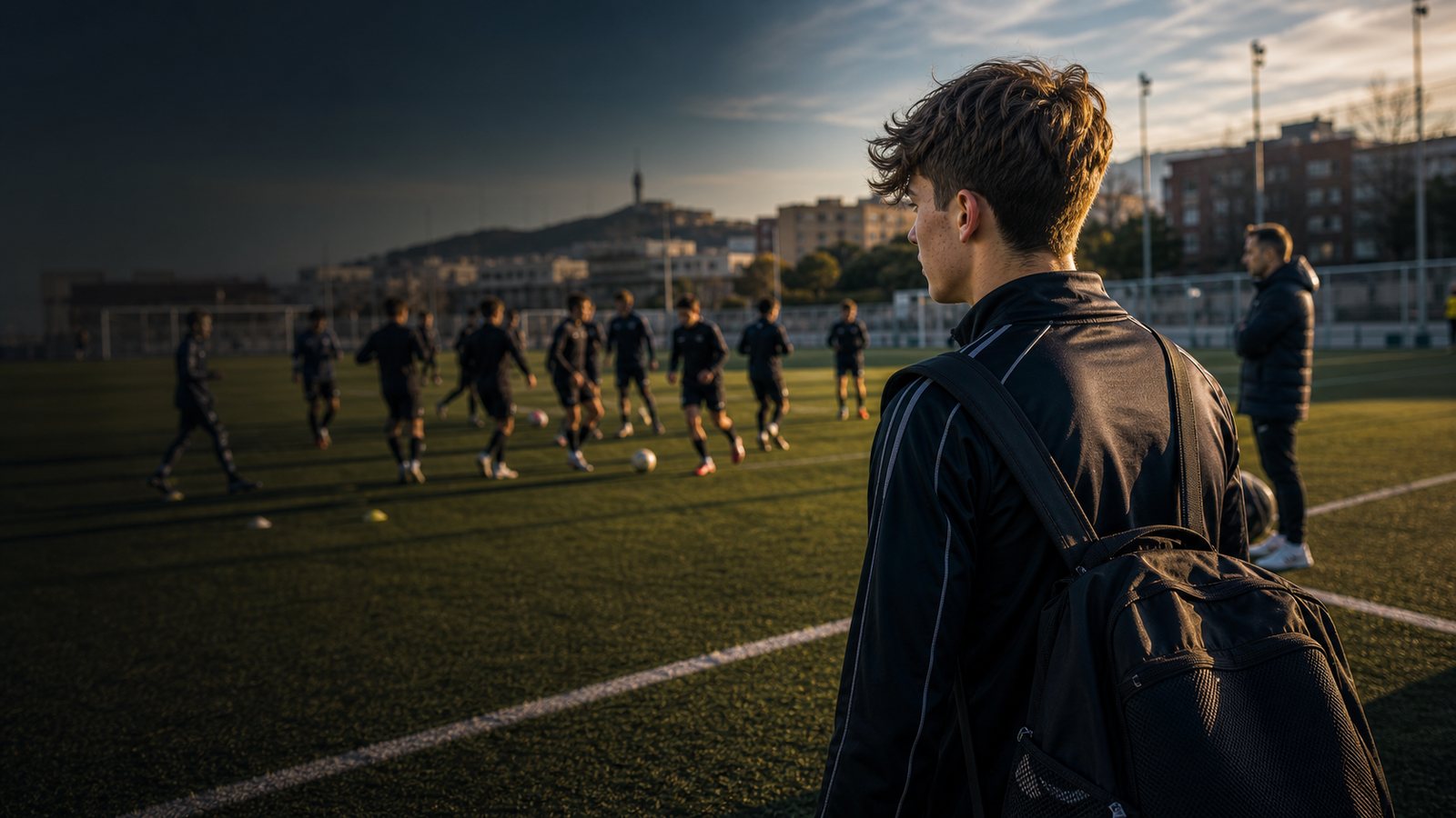 Canadian soccer player comparing level with Barcelona football