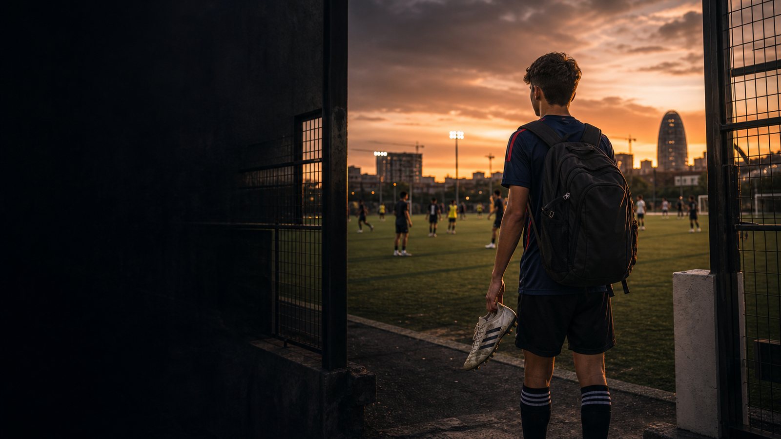 USA soccer player comparing level with Barcelona football
